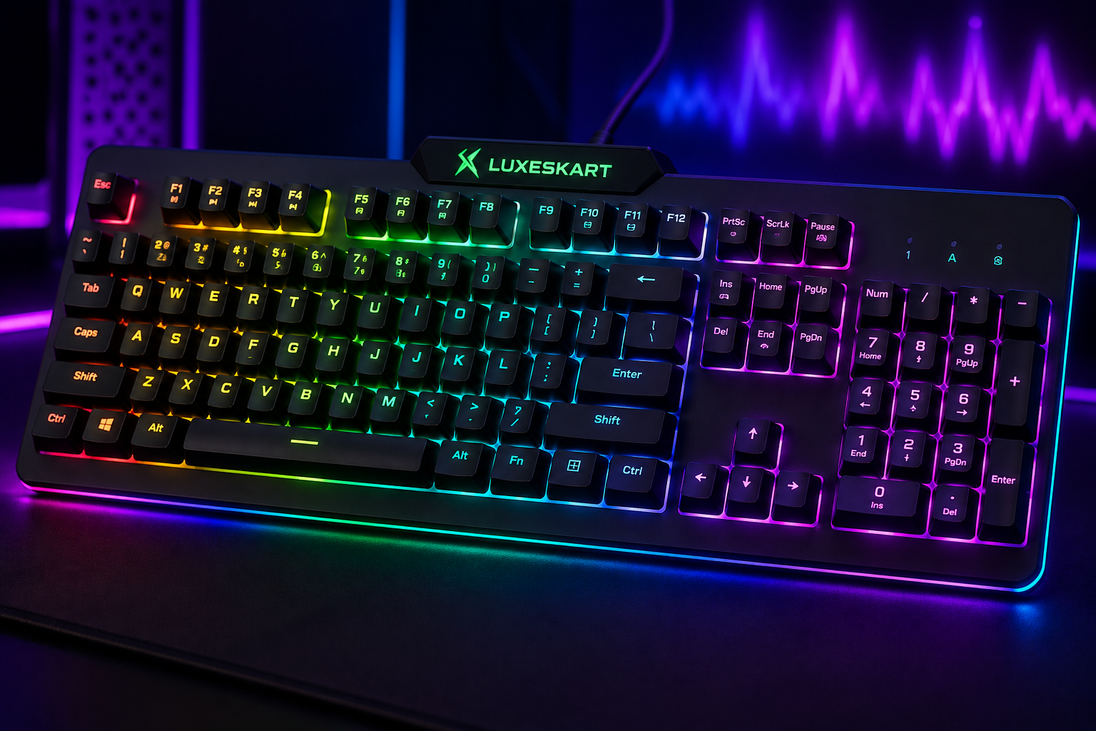 Luxeskart RGB Mechanical Gaming Keyboard